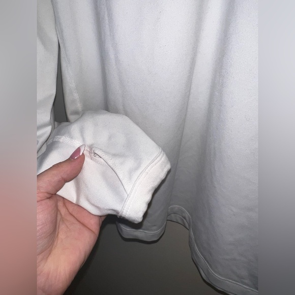 Nike Dri-FIT Michigan State Spartans Quarter Zip Pullover White M - Picture 5 of 11